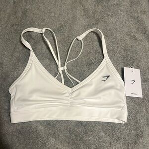 Gym Shark ruched strappy sports bra
